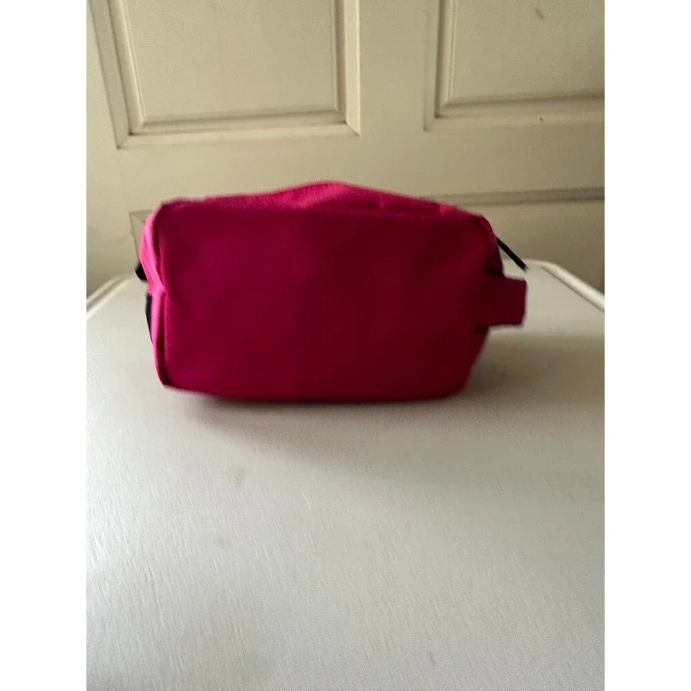 NWOT Adidas Vibrant Pink Team Toiletry Travel Essentials Cosmetic Shower Bag